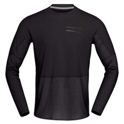Norrona Senja Equaliser Lightweight Long Sleeve Shirt Men's in Caviar